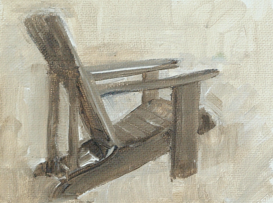 how to draw an adirondack chair