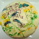 cake painting made easy - 2D cake flowers