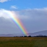 Winter Rainbow, Vermont, Lillian Kennedy