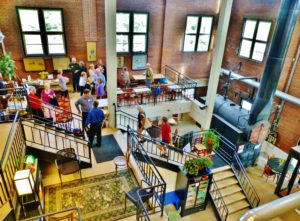 reception for Vergennes Partnership on the the Balcony at the KB Cafe